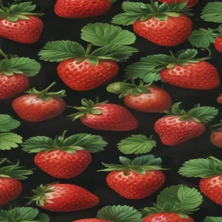 strawberry wallpaper aesthetic