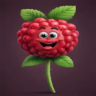 raspberry cartoon