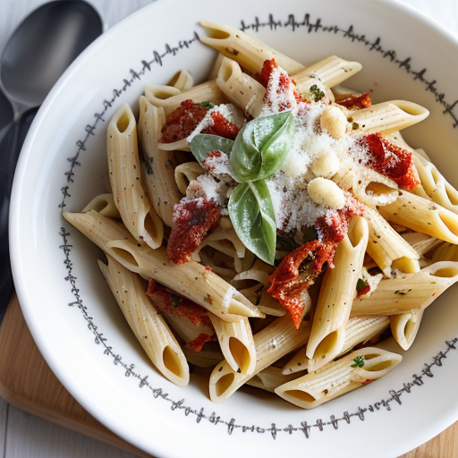 sundried tomato and artichoke pasta