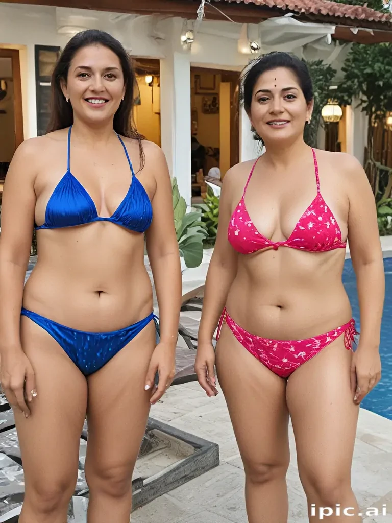 aunties in bikini