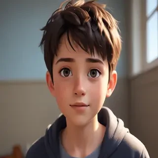 animated boy