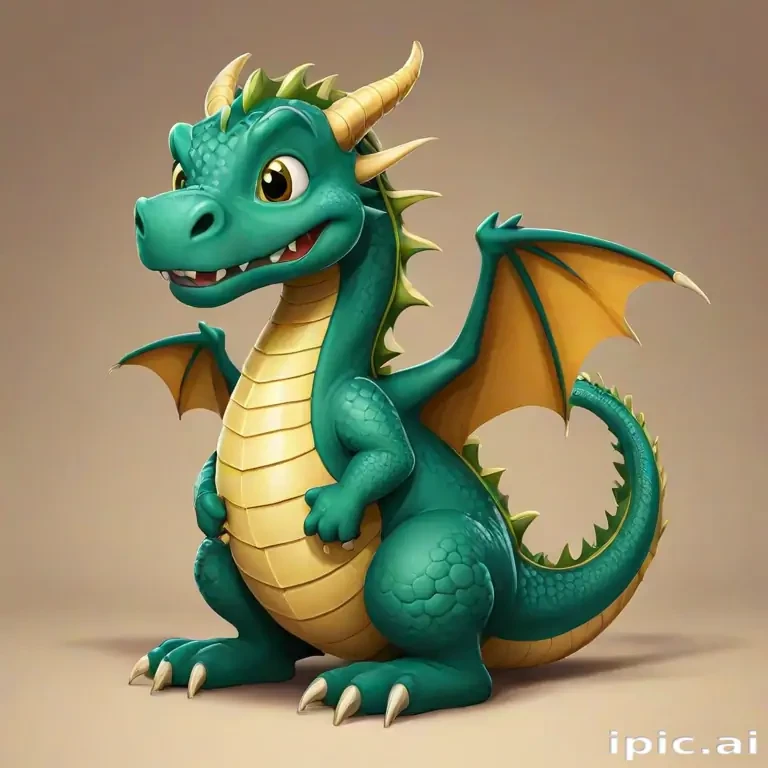 cartoon of a dragon