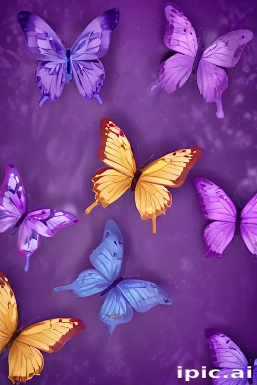 butterfly backgrounds purple