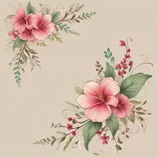 border flower png