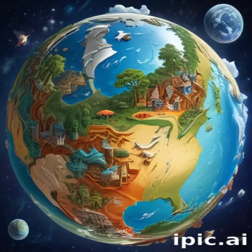 cartoon picture planet earth