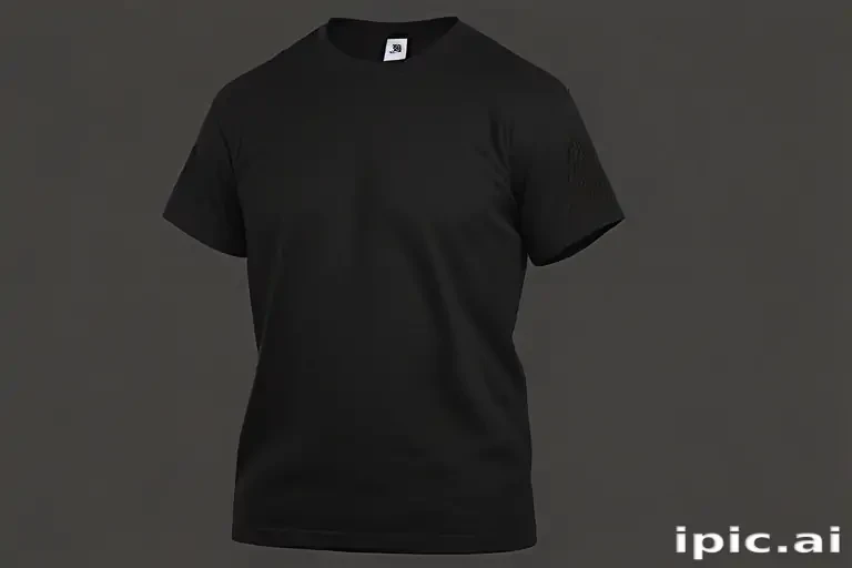 black t shirt png