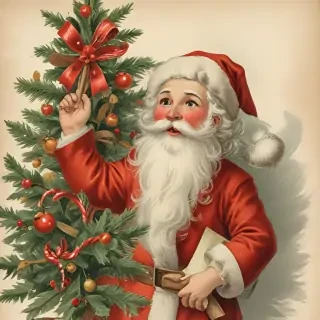 free printable vintage christmas images