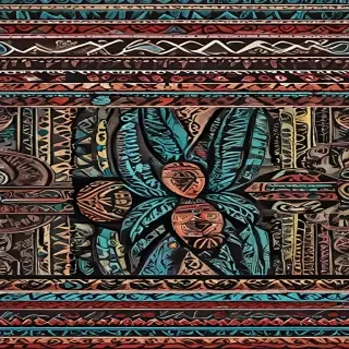 background tribal