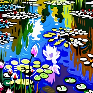 monet desktop background
