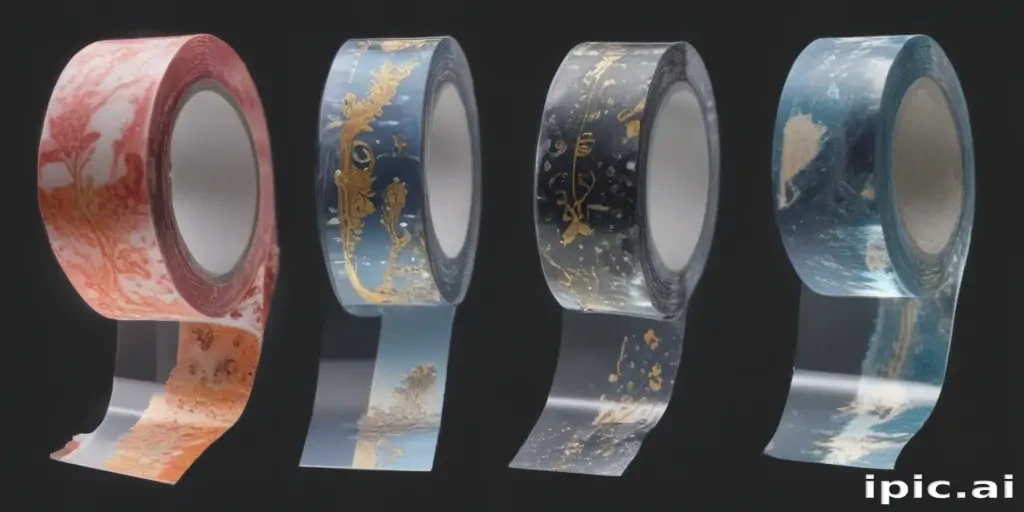 transparent washi tape png