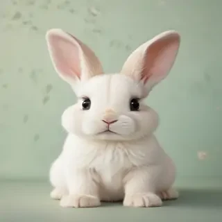 cute bunny background
