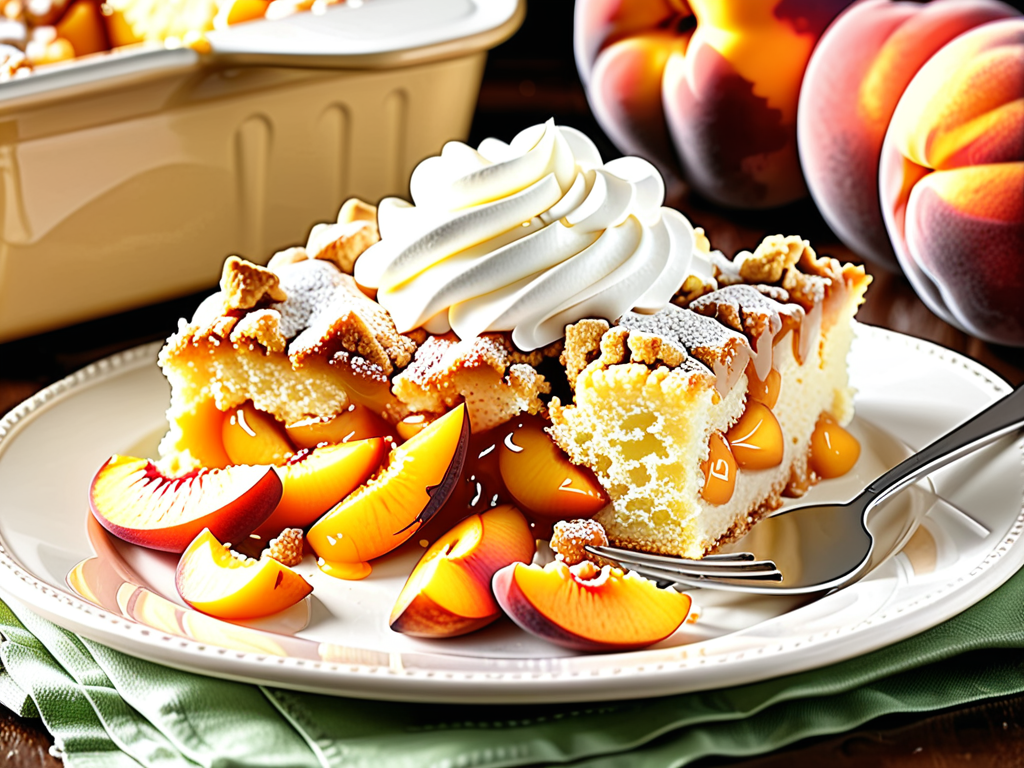 peach cobbler cake mix recipe