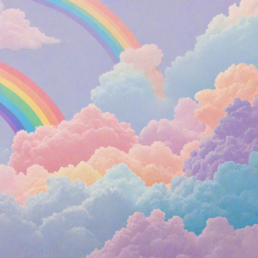 rainbow wallpapers pastel