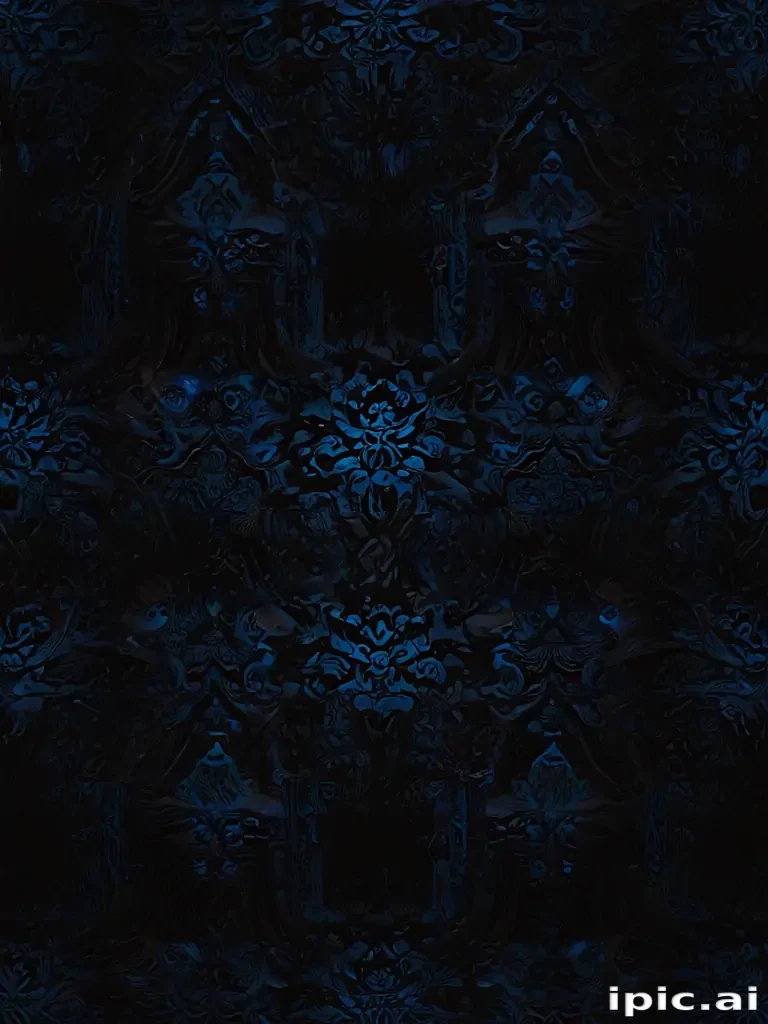 blue and black wallpaper
