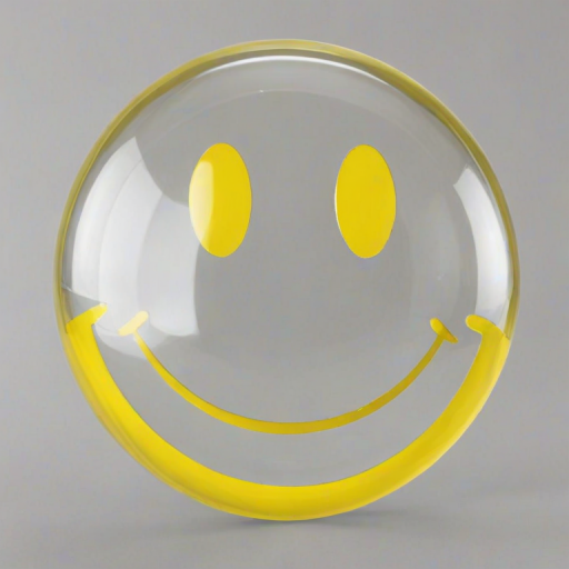 transparent smiley face