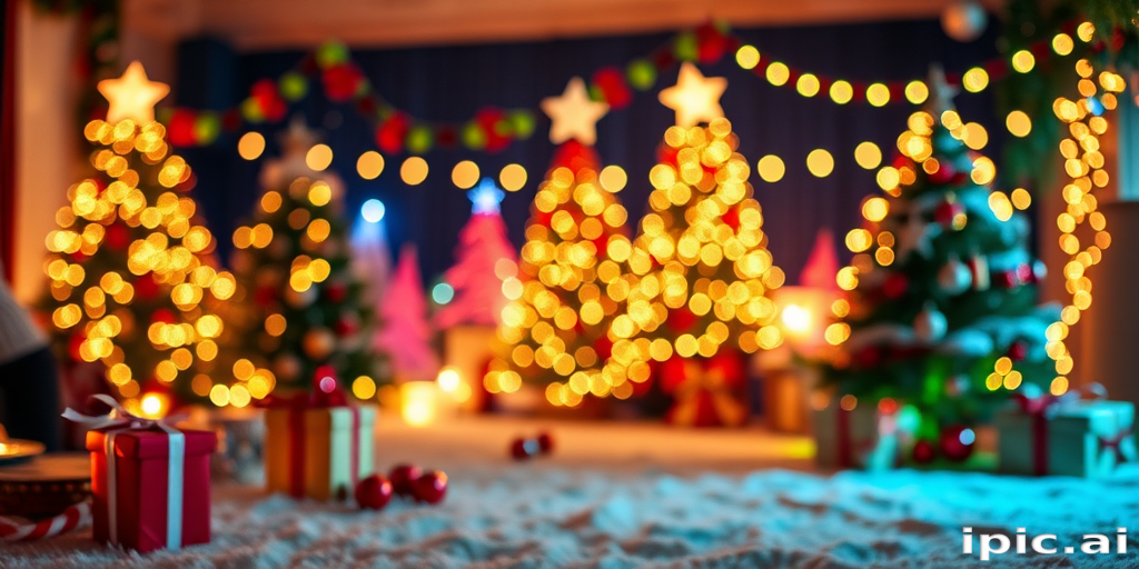 christmas party background