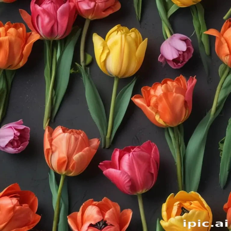 tulips wallpaper aesthetic