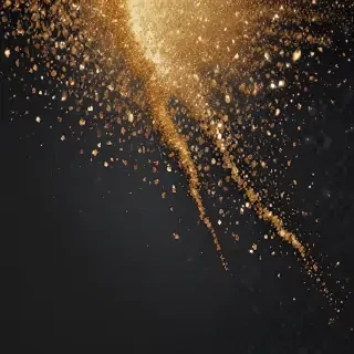 glitter transparent background