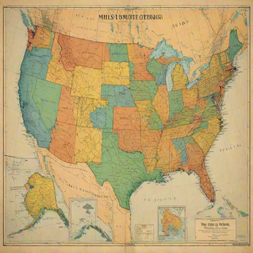 mapa usa