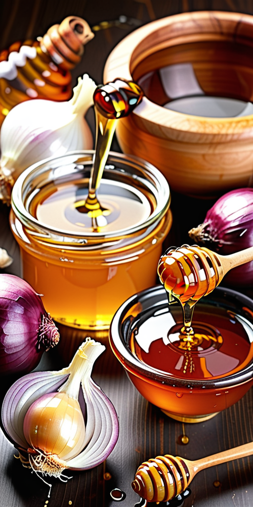 onions and honey for cough