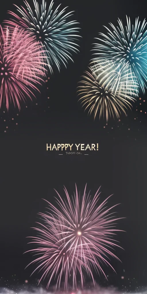 new years background aesthetic