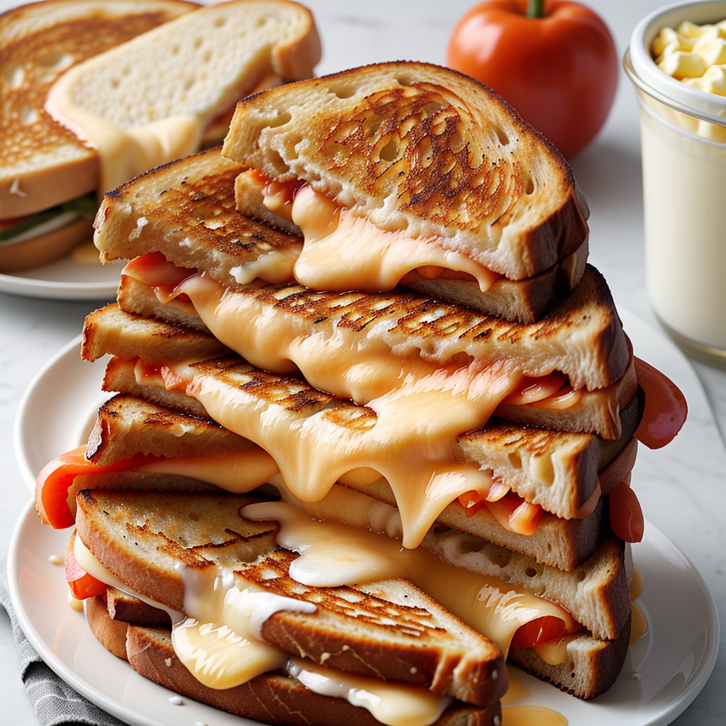 what to eat with a grilled cheese
