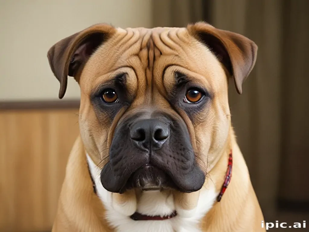 staffy bull bullmastiff