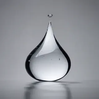 water drop transparent