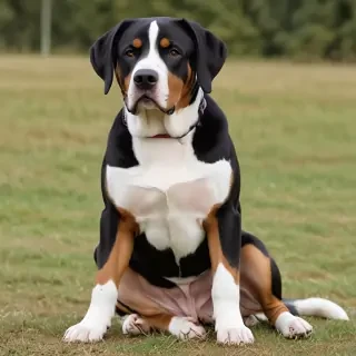 greater swiss mountain dog