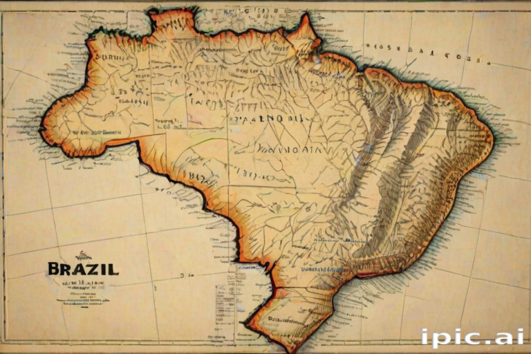 map of brazil