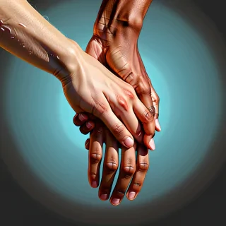 hold hand png