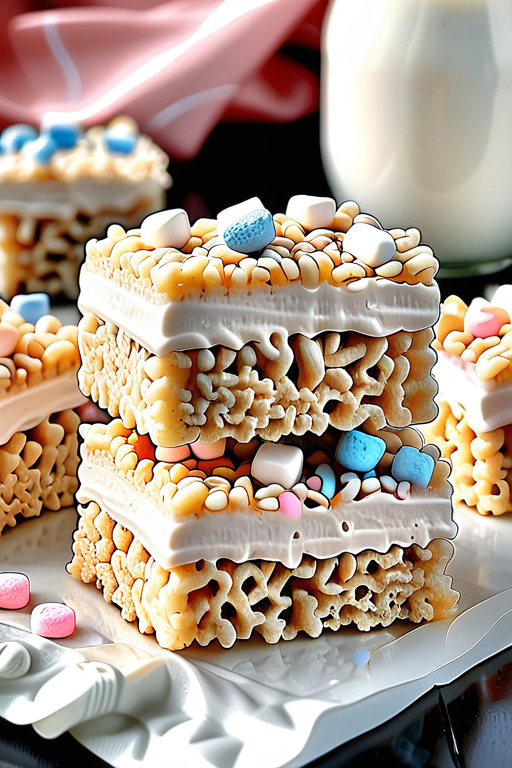 rice crispy treats with marshmallow creme