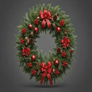 christmas wreath png