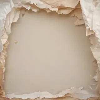 transparent background ripped paper