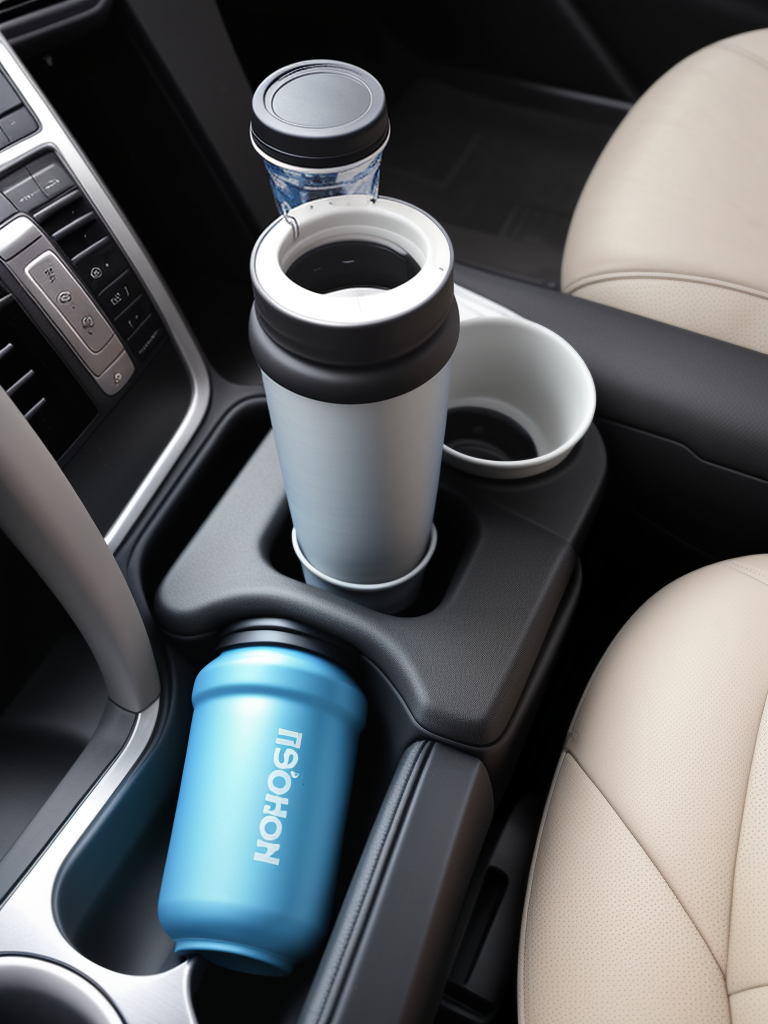 large water bottle that fits in cup holder