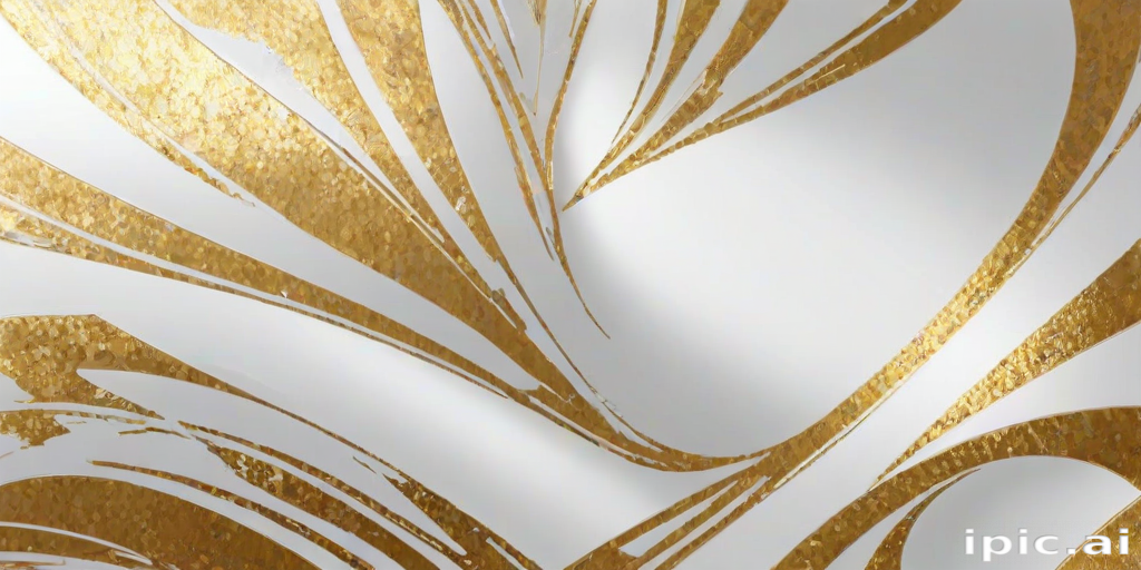 white gold background