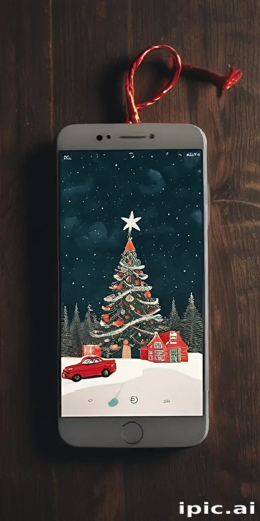 christmas phone background