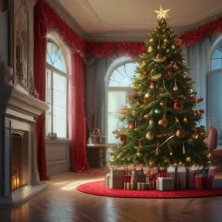 christmas background aesthetic