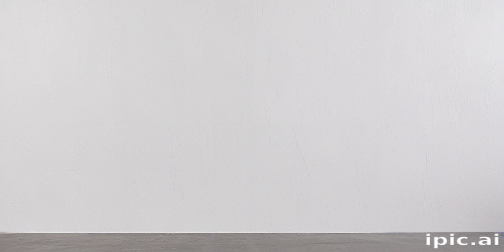 Minimalist Background Featuring a Plain White Wall with Subtle Texture