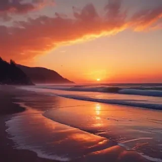 sunset aesthetic wallpaper