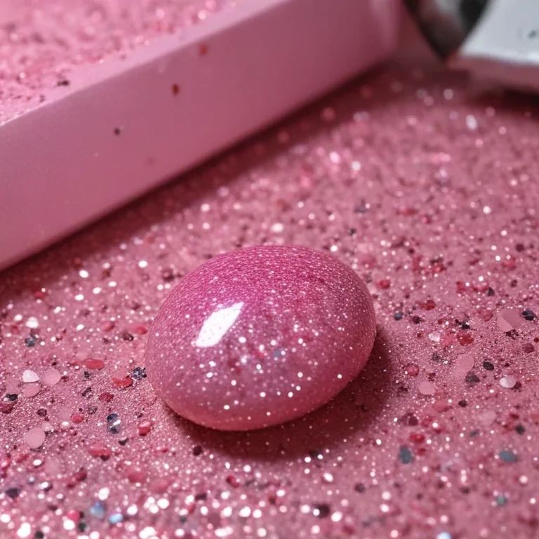 pink glitter aesthetic