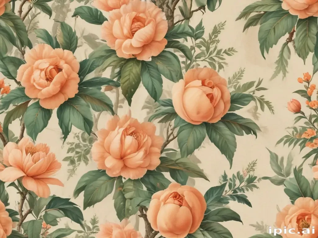 peach wallpaper aesthetic