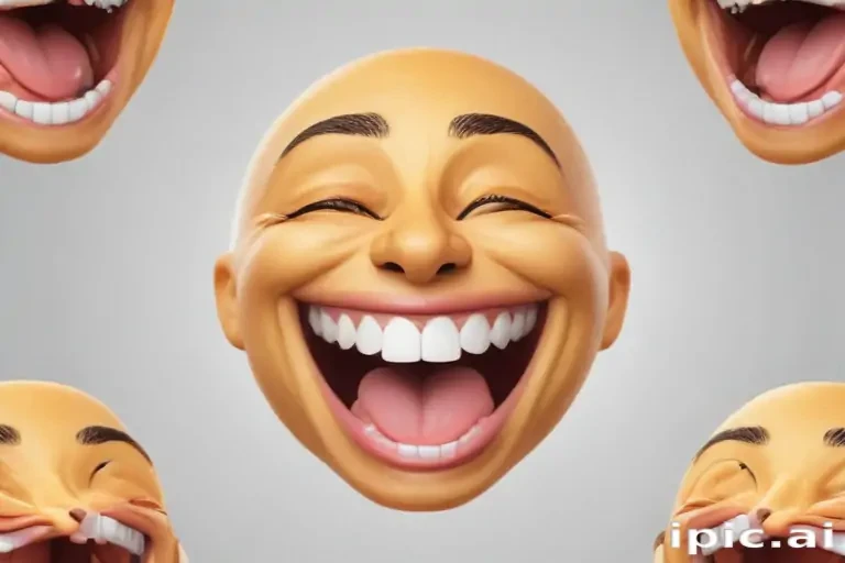 laugh emoji transparent background