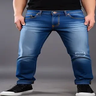 mock up jeans