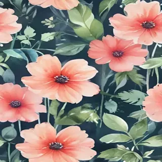flower watercolor background