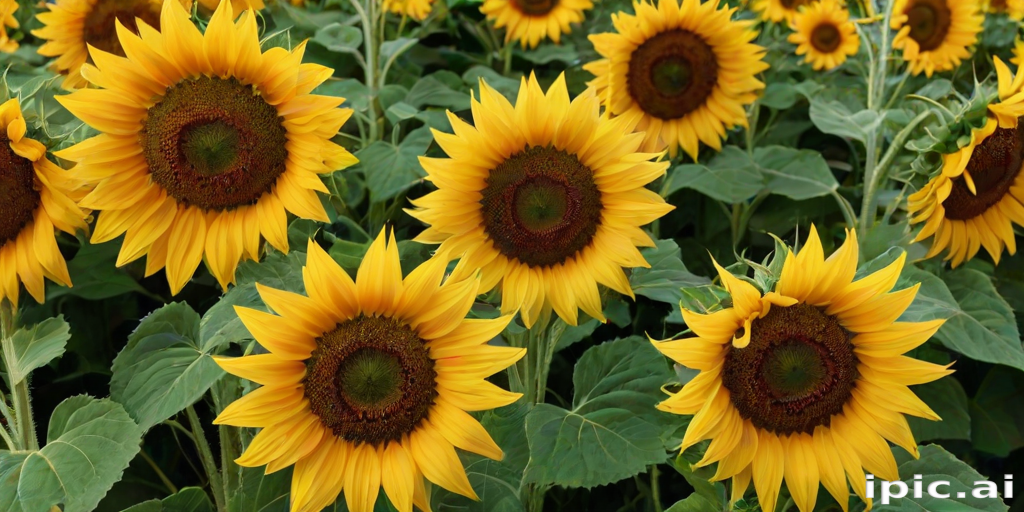 sunflowers aesthetic