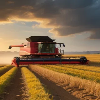 combine harvester