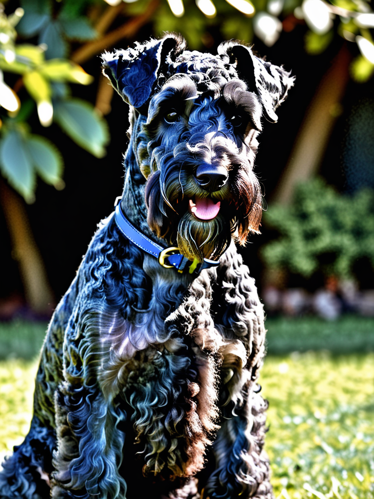 kerry blue terrier