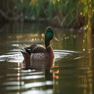 background duck