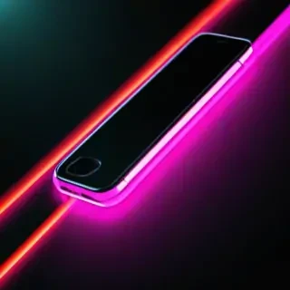 neon wallpaper iphone